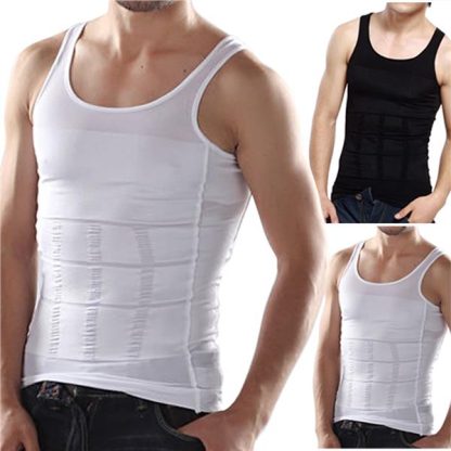 baju singlet slim lelaki bentuk badan kempis