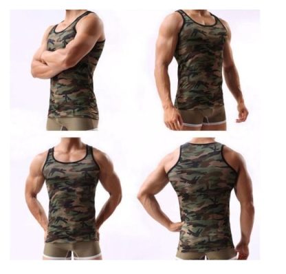 Baju Singlet corak Askar tentera Hutan