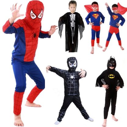 costume super hero batman superman spiderman kanak budak