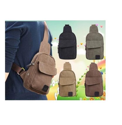 beg silang galas sukan kanvas canvas backpack