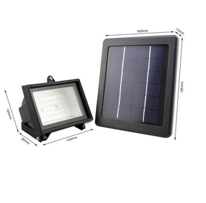 lampu solar cell taman luar rumah 54 LED megatron