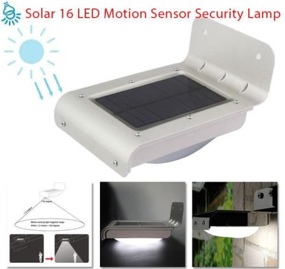 lampu solar keselamatan sensor pergerakan