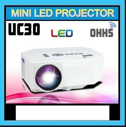 projektor mini UC30 Portable LED Projector