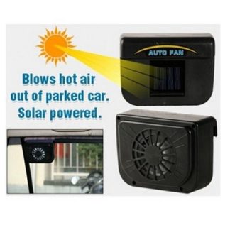 kipas sejuk kereta tenaga solar automatik car fan tanpa wayar