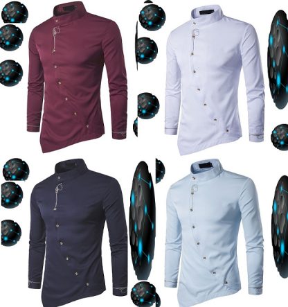 tt99qw2 kemeja lelaki baju kurta moden men shirt popular